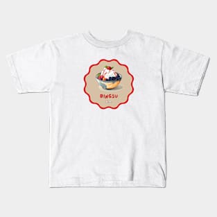 Bingsu | Korean cuisine | Traditional Food Kids T-Shirt